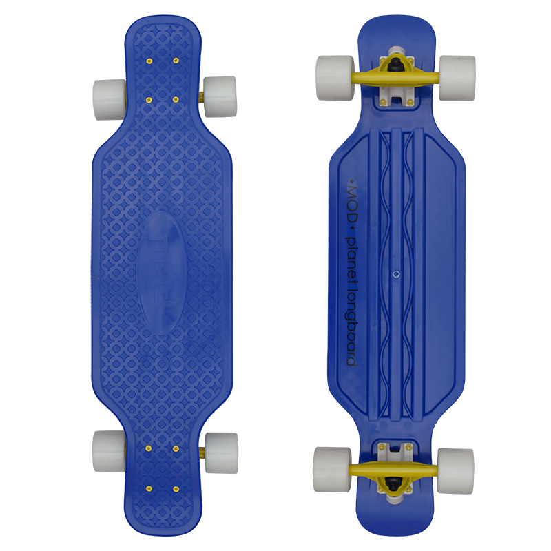 Скейт в сборе "Longbord 32" Синий