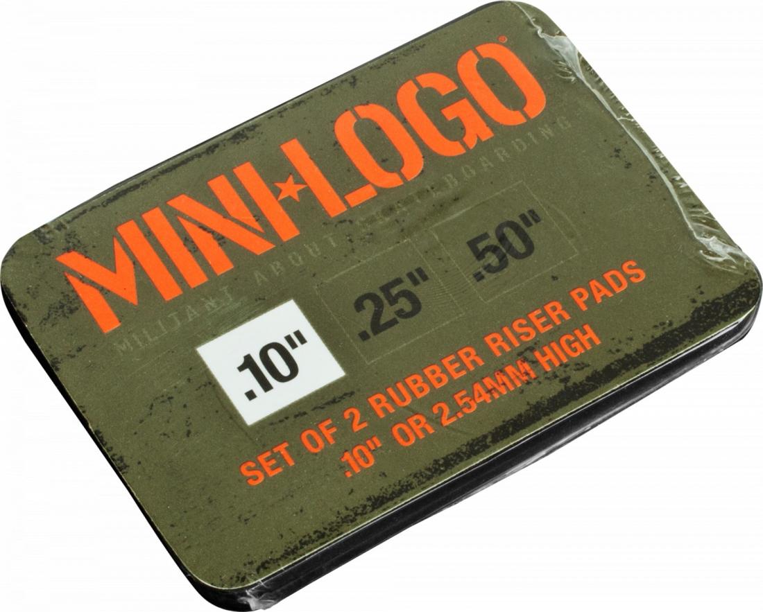 Подкладки Mini Logo Riser Pad Rigid 2pk Черные