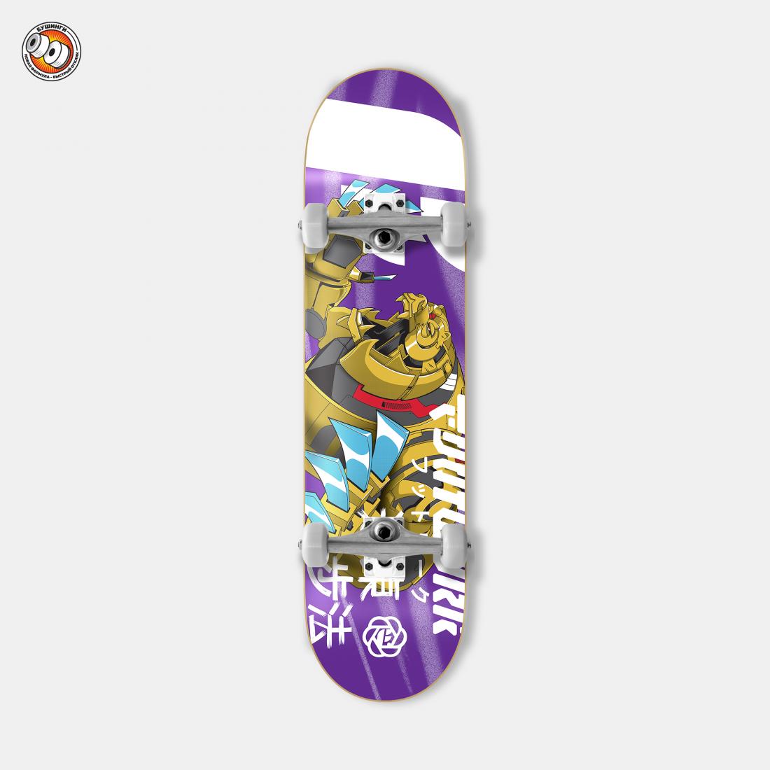 Комплект скейтборд BEAR BEAST Фиолетовый